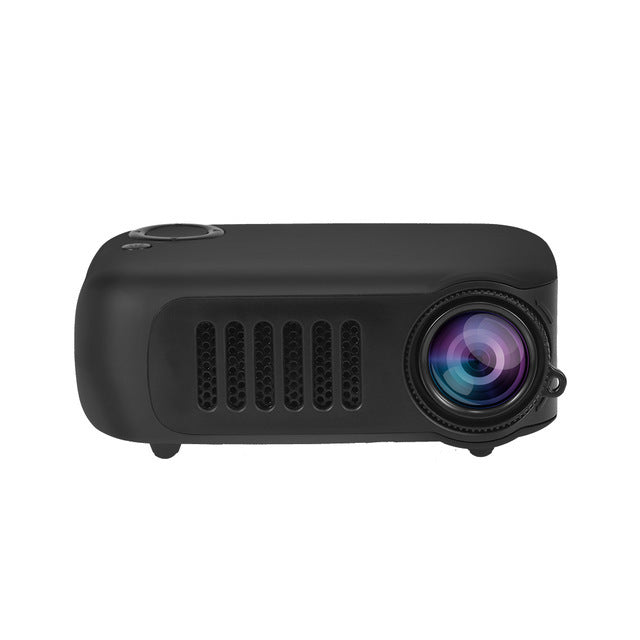 Mini Portable Projector 800 Lumens Eye-Care 1080p Home Cinema Video Projector