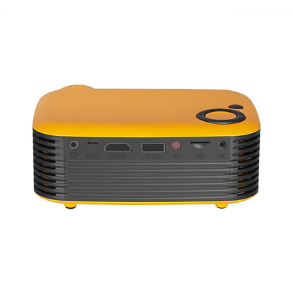 Mini Portable Projector 800 Lumens Eye-Care 1080p Home Cinema Video Projector