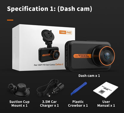 Dashcam Vorne Und Hinten Auto Kamera Dual Dashcam 1080P FHD